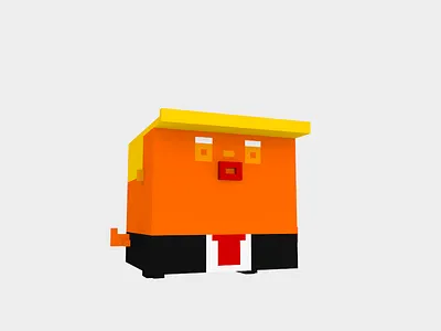 Trump caricature caricatures cool donald trump donaldtrump funny pixel portrait sketch trump voxel voxelart