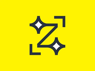 Z letter geometric lines minimal minimalist modern strong symbol