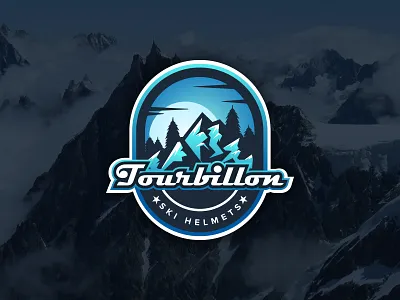 Logo Design artwork design graphic graphic design illustraion logo design mountain sports