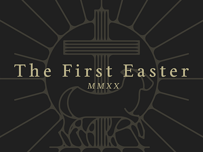 Unused Easter Branding brand church church branding church design design graphic design logo series brand