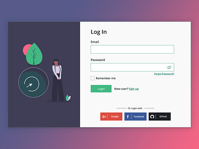 Login Modal - CircuitVerse login login form login modal login page login screen sign in sign up signup signup form signup modal signup page signup screen ui