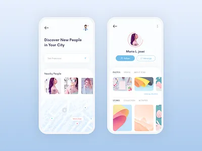 Social App Concept - ChatBox adobe adobe xd app chat clean ios message app minimal mobile app modern photoshop sketch social social app ui