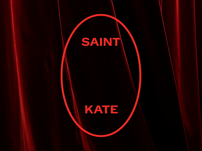 Saint Kate — Primary Mark brand identity branding design hospitality hotel identity logo mark