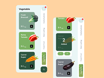 Food Marketplace ecommerce ecommerce app food fruit marketplace mobile app vegetable