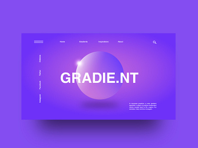 Gradient design gradient illustration purple ui uiux ux