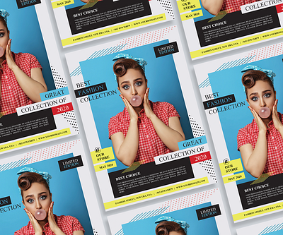 Free Fashion Flyer Design creative design fashion fashion brand fashion design flyer flyer design flyer designs flyer template freebie freebies graphics print print design print template templates