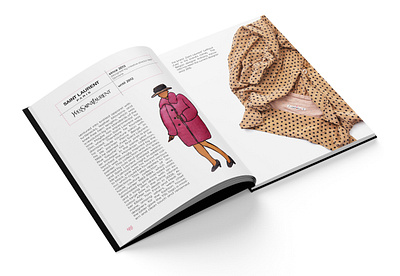 AN ODE TO FASHION - BOOK book bookdesign buch buchdesign fashion fashionbook grafikdesign graphicdesign graphicdesigner illustration indesign magazine mode modebuch photoshop vanessachuba ysl yvessaintlaurent