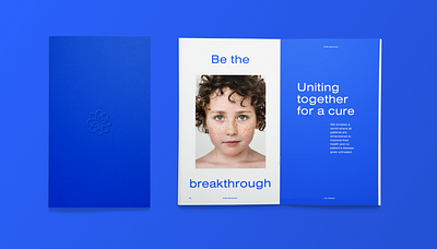 Unite Genomics Branding - Booklet biology biotech book booklet branding child design dna genome layout medical medical logo photography strelioff technology type