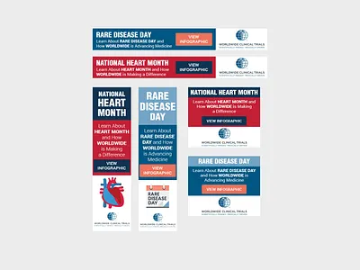 Google Banner Ads for Rare Disease Day google ad banner google banner ads graphic design visual design