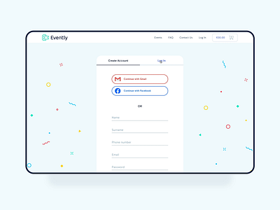 Log in or create account buy tickets confetti event tickets log in log in form log in page log in screen login login form login screen sign in sign in form sign in page sign in screen ticket ticket booking ticket platform ticket website ticketing ticketing platform