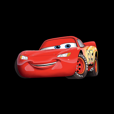 Lightning McQueen art disney drawing illustration pixar