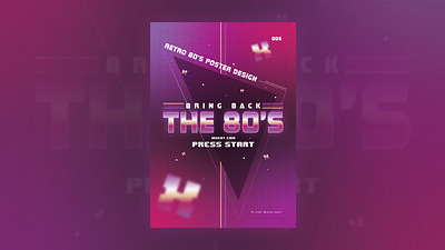 Retro 80's Style Poster Design - Adobe Illustrator Tutorial abstract adobe illustrator advert design illustration poster poster design posters retro vector vector art vector artwork vector artworks vintage