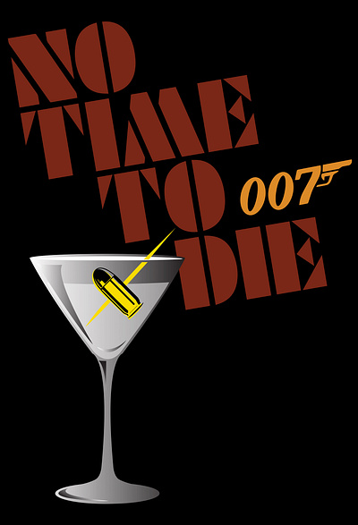 Shot not stirred 007 70s adobe illustrator branding design illustration logo spy vector