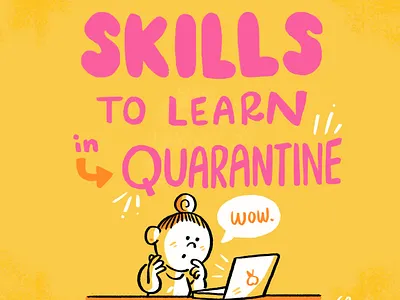 Skills to learn in Quarantine cartoon comics doodle illustration quarantine quarantine comics skills