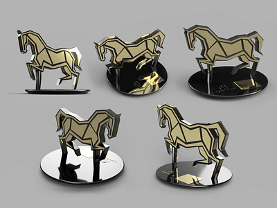 Trophy Design champion design dressage equestrian equine fusion360 gold horse marketing photoshop pony product design show jumping sport trophy win winner