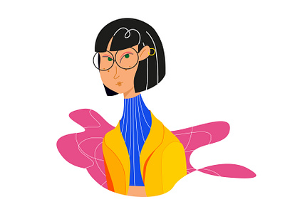 Tonya character characterdesign girl girl illustration illustration lineart