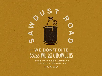 Sawdust Road Badges badge coffee design illustration type typography vector