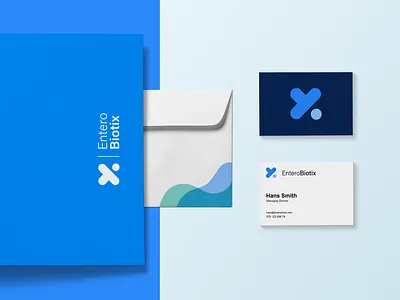 Branding and Illustration | EnteroBiotix branding illustration logo web