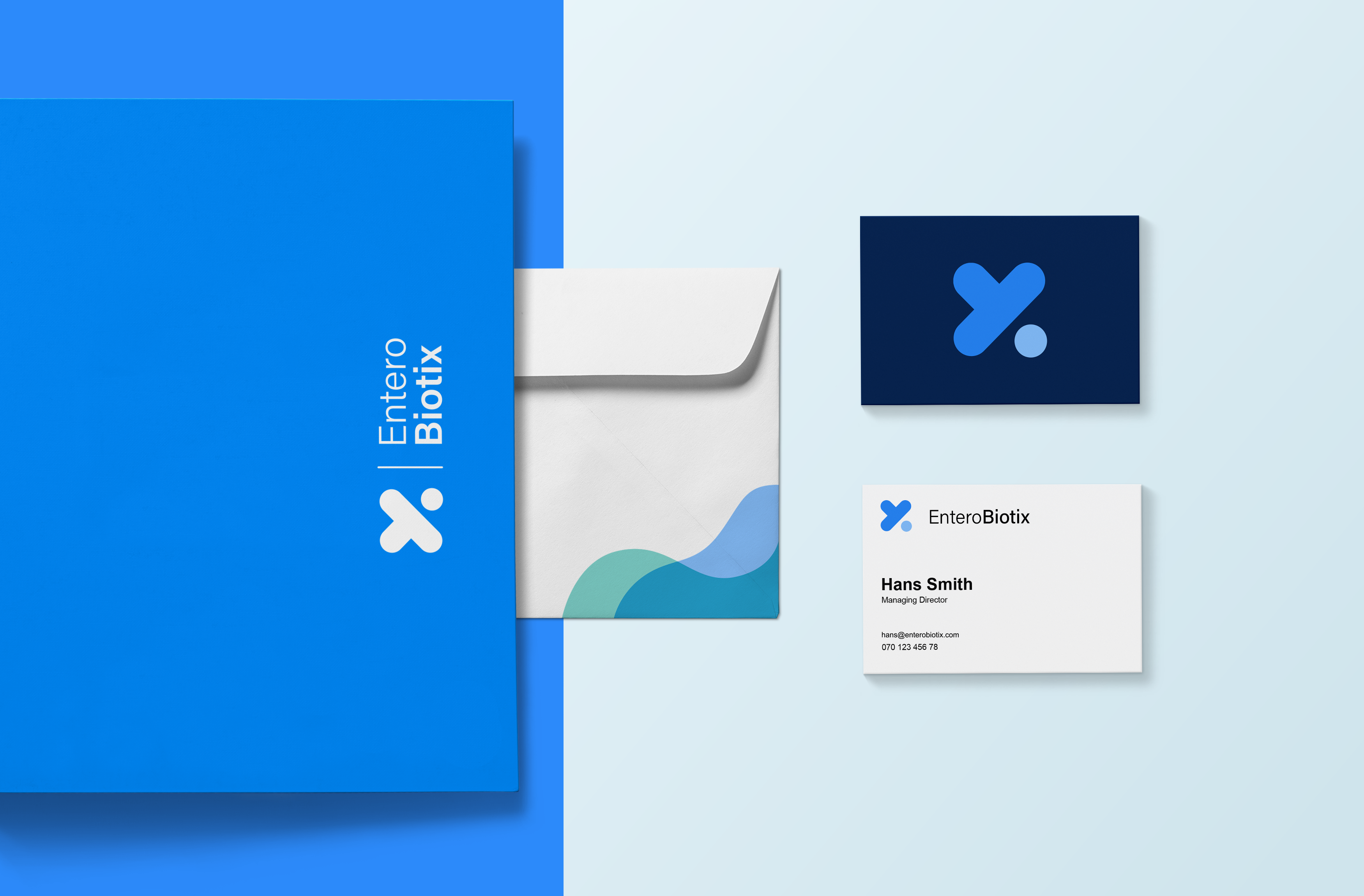 Example of Branding and Illustration | EnteroBiotix