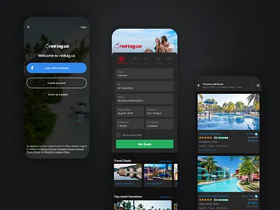 Dark mode travel app adobe xd app application clean dark app dark mode dark theme dark ui dark web dark website design mobile mobile app design mobile dark travel ui design user interface web app web application design