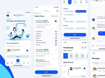Zendenta - Patien app app appointment booking case dental dentist doctor patient schedule treatment