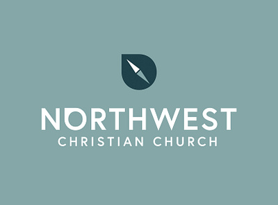 Northwest Christian Church christian christian church church branding church design church logo compass northwest