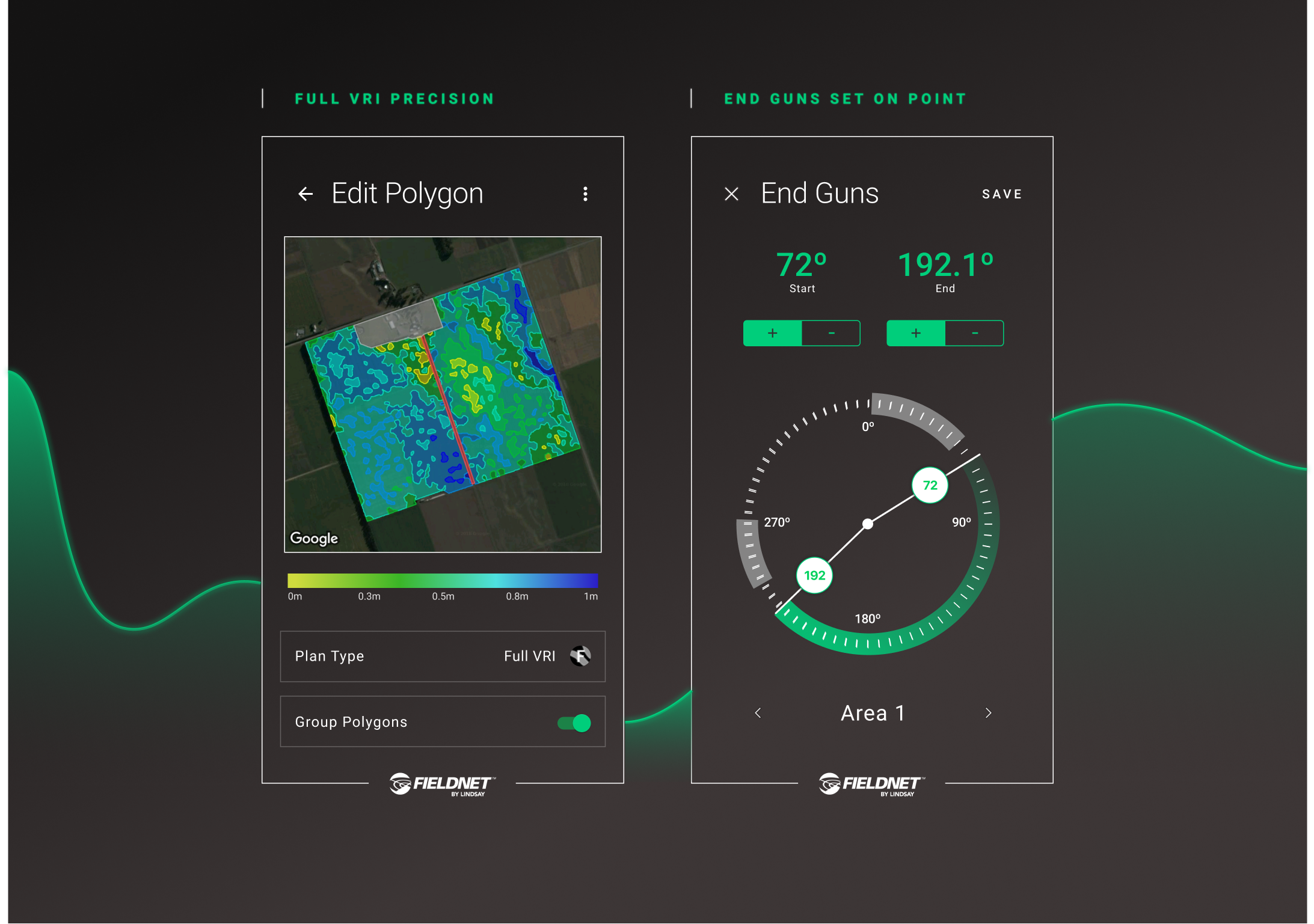 Example of Irrigation Remote Control App