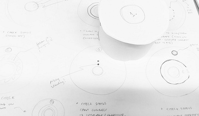 McLaren Neuromodulation project - Charger Prototype design digital drawing health health app health care industrial design interactive design interface mclaren mobile paper prototype prototype sketch ui ux