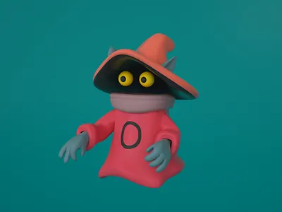 Orko 3d c4d character character design cinema 4d cute design he man heman illustration orko render