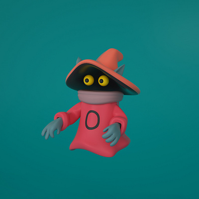 Orko 3d c4d character character design cinema 4d cute design he man heman illustration orko render