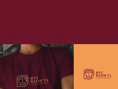 Bnt Batouta Art agency logo animation art art direction artist blue branding color color palette colorful colors design designs drawing gold illustration logo red typography vector