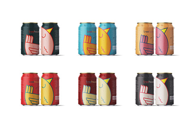 Treehouse Cans branding color font design package design packaging