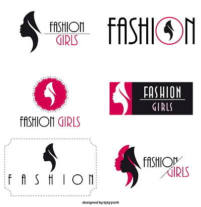 Fashion Logo branding design fashion flat icon flat illustration icon illustration logo typography vector