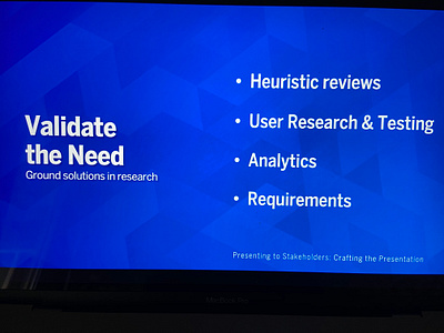 Presentation Slide ppt training ux