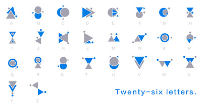 The letter branding design icon