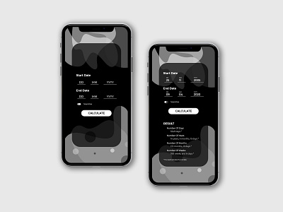 Days Calculator | Daily UI - 004 calculator calculator ui dailyui date calculator day calculator days calculator ui ui ux ui design uidesign uiux