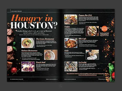 2019 Breakbulk Americas Preview Magazine Spread design editorial design editorial layout magazine magazine design publication publication design typography