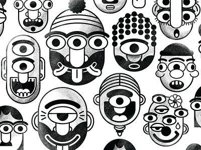 Quarantine - Faces illustration illustrator vector