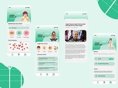 Corona Virus App app app design application corona corona virus covid19 design mobile app mobile app design mobile ui ui ui ux uiuxdesign user interface design