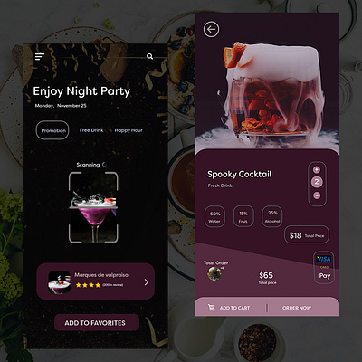 FoodAppIceCream app app design application dailyui designer designs mobile mobile app mobile app design mobile ui ui ui ux ui design uidesign uiux ux