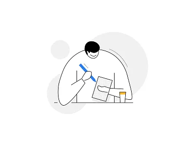 😊Please write your feedback ✍️ characters happy humans illustration product reviews writing