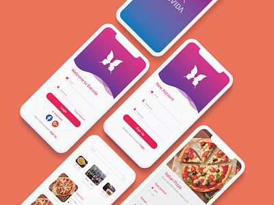 Food Mobile App UI Design. app design ecomerce mobile app mobile app design mobile ui ui uiux uiux design uiux designer uiuxdesign user user experience user interface user interface design userinterface ux web website website design