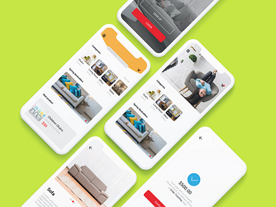 Furniture Mobile App UI Design. app design ecomerce mobile app mobile app design mobile design mobile ui ui ui ux ui design uidesign uiux user experience user interface user interface design userinterface ux web website website design