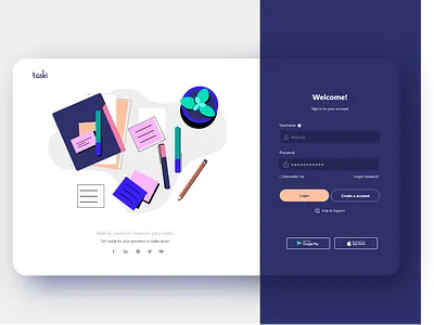 Project management webapplication design illustration minimal ui ui ux ux web website