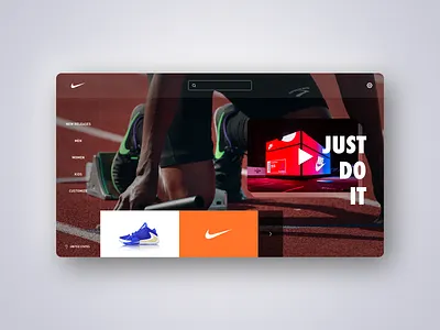 NIKE UI Redesign adobe xd adobe xd photoshop ui ux design graphic design nike nike air max nike running nike shoes redesign sneakers ui uidesign userinterface userinterfacedesign userinterfaces ux ux design