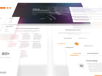 The Sunscrapers way design panels sketch ui ux web design