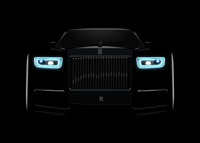 Royals Royce car carvector design graphic design illustration luxury royals royce wallpaper