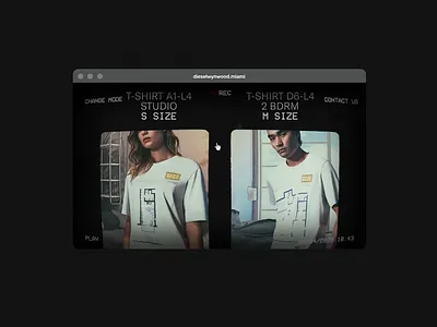 Diesel Wynwood black css3 design diesel digital fashion real estate ui ux web design website