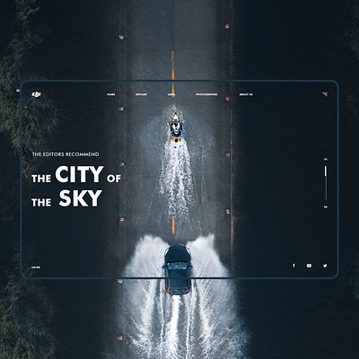 DJI banner design