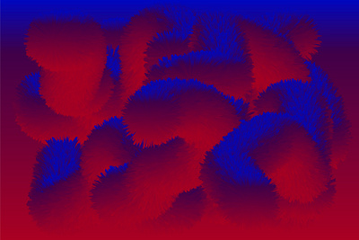 the furry abstarct colors design furry graphic illustrator